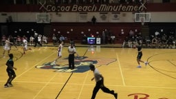 Bayside basketball highlights Cocoa Beach High School