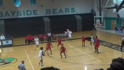 Bayside basketball highlights Palm Bay Magnet High School