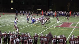 Dedham football highlights vs. Brookline High