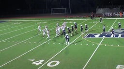 King's Academy football highlights Burlingame High School