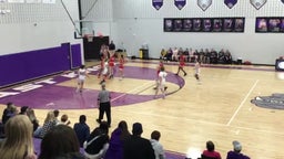 Mansfield Christian girls basketball highlights East Knox High School