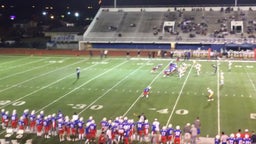 John Curtis Christian football highlights Holy Cross School