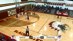 Dakota girls basketball highlights Stockton High School