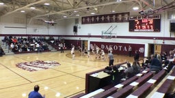 Dakota girls basketball highlights Rockford Christian