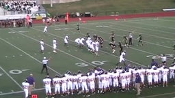 Fort Zumwalt East football highlights vs. Hickman High School