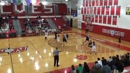 New Trier girls basketball highlights Niles West High School