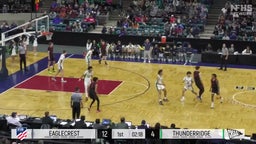 Eaglecrest basketball highlights ThunderRidge High School
