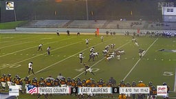 East Laurens football highlights Twiggs County High School