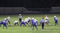 Bluestem football highlights Yates Center High School