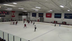 Delbarton ice hockey highlights vs. Lawrenceville