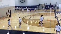 King's Academy volleyball highlights Miami Country Day High School