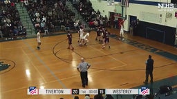 Westerly basketball highlights Tiverton High School