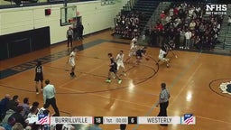 Westerly basketball highlights Burrillville High School