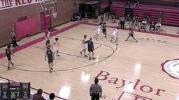 Walker Valley basketball highlights Baylor School