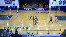 St. Joseph Academy girls basketball highlights Trinity High School