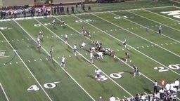 Pioneer football highlights Liberty Hill High School