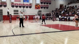 Claremore volleyball highlights Lincoln Christian High School