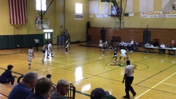 Coral Shores basketball highlights Palmer Trinity High School