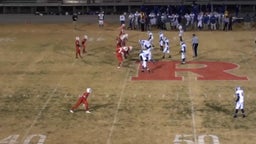 Glass football highlights vs. Rustburg High School