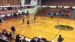 Alexandria-Monroe girls basketball highlights Wes-Del