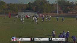 Methodist Children's Home football highlights Calvert High School
