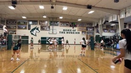 Hope Christian volleyball highlights Moriarty High School
