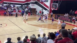 Cross County girls basketball highlights David City vs Milford