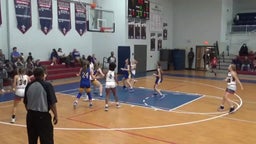 Tattnall Square Academy girls basketball highlights Strong Rock Christian High School
