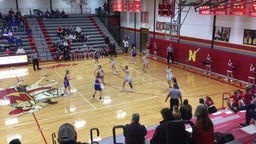Logan View/Scribner-Snyder girls basketball highlights Bishop Neumann High School
