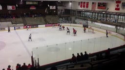 Mankato West ice hockey highlights vs. Century High School