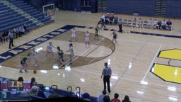 Clarkston girls basketball highlights Birmingham Groves High School