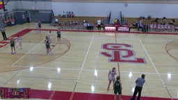 Duxbury girls basketball highlights Silver Lake High School