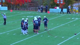 Buckingham Browne & Nichols football highlights Lawrence Academy High School