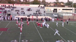 Mt. Whitney football highlights Santa Maria High School