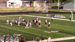 Alma football highlights Freeland High School