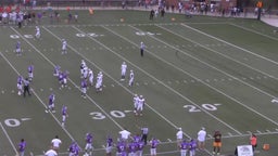 Northwestern football highlights South Pointe High School