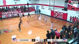 Miles basketball highlights Colorado High School