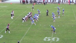 Hennessey football highlights Crooked Oak High School