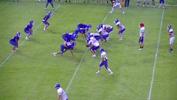Evan Huff's highlights Blue And White Scrimmage