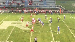 Bluffton football highlights Riverdale High School
