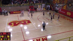 Evansville Mater Dei basketball highlights Mt. Vernon High School