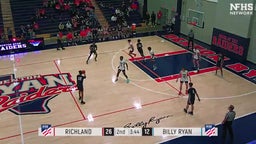 Keyllen Frazier's highlights Denton Ryan High School