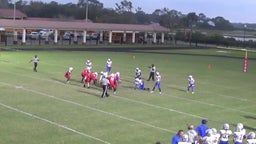 Sarasota Christian football highlights Florida School for the Deaf and Blind