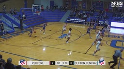 Peotone basketball highlights Clifton Central