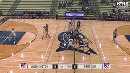 Peotone basketball highlights Wilmington
