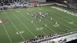 Bentonville football highlights Springdale High School