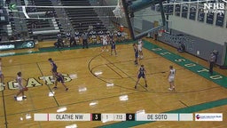 De Soto basketball highlights Olathe Northwest High School