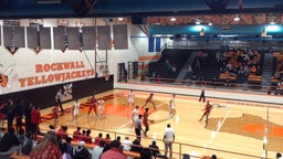 Horn basketball highlights Rockwall High School