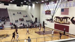 Horn girls basketball highlights Red Oak High School
