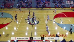Goshen basketball highlights Blanchester High School